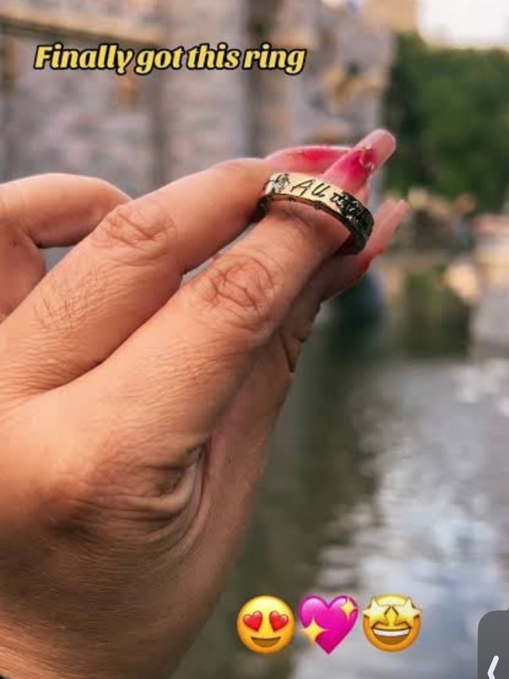 Disney Couture Faith, Trust, Pixie Dust Ring